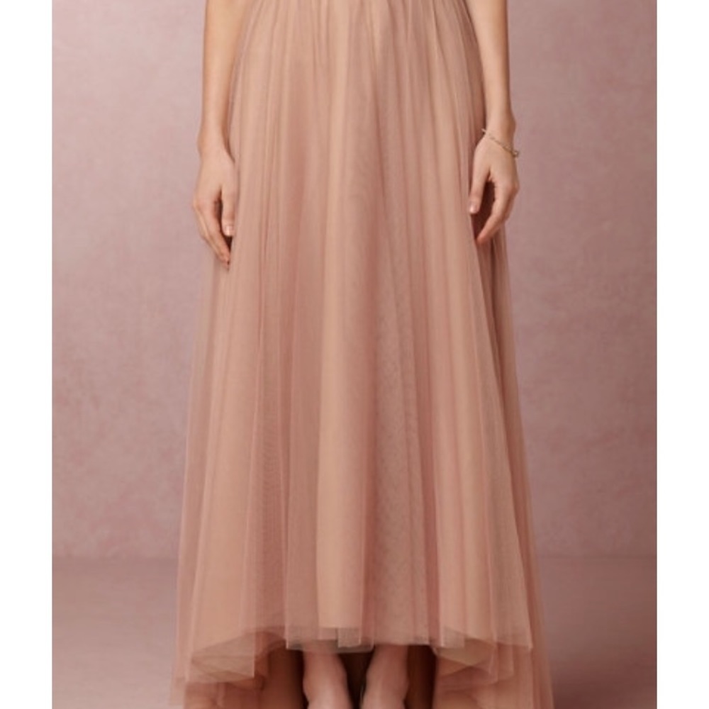 BHLDN Petal Skirt in Bamboo